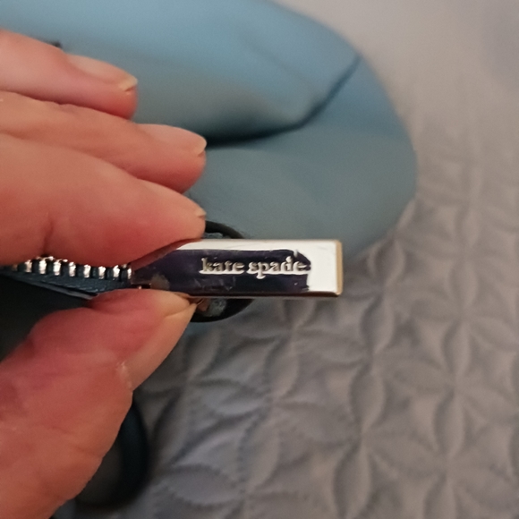 Kate Spade Monet blue pebbled leather shoulders bag - Picture 14 of 15